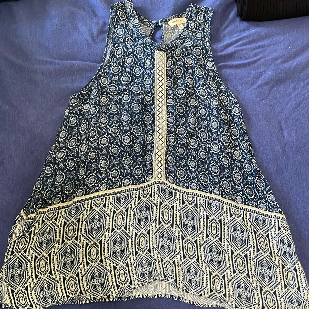 Printed Tunic Top